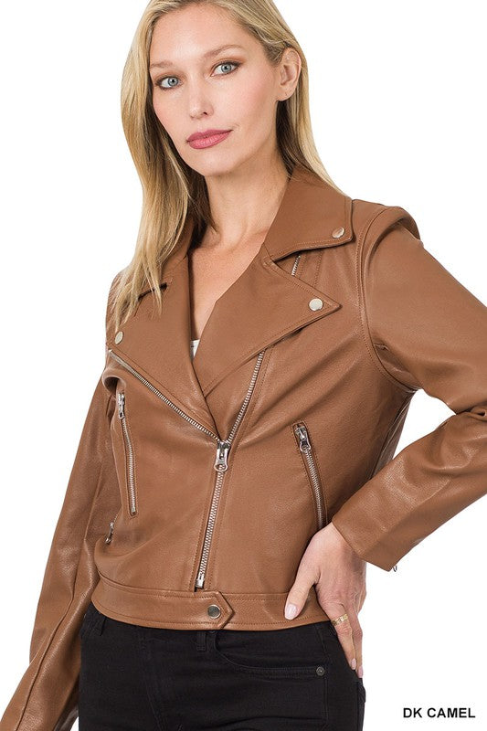 Stylish Siren Leather Jacket