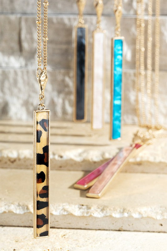 Leopard Lucy Pendant Necklace